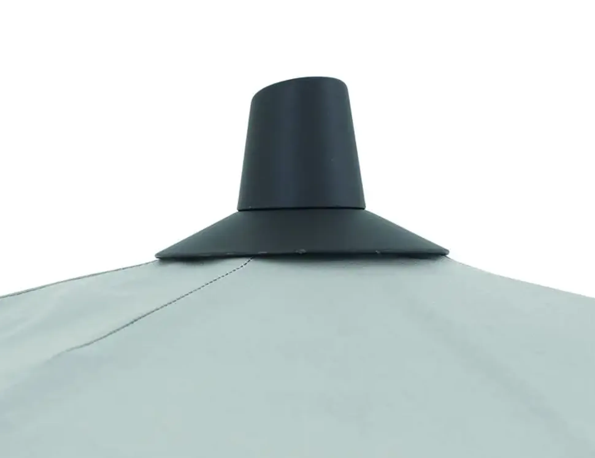 Siena Garden Mittelstockschirm Avio grau 300 x 200 cm