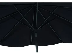 Siena Garden Mittelstockschirm Avio anthrazit Ø 300 cm