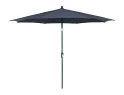 Siena Garden Mittelstockschirm Avio anthrazit Ø 300 cm
