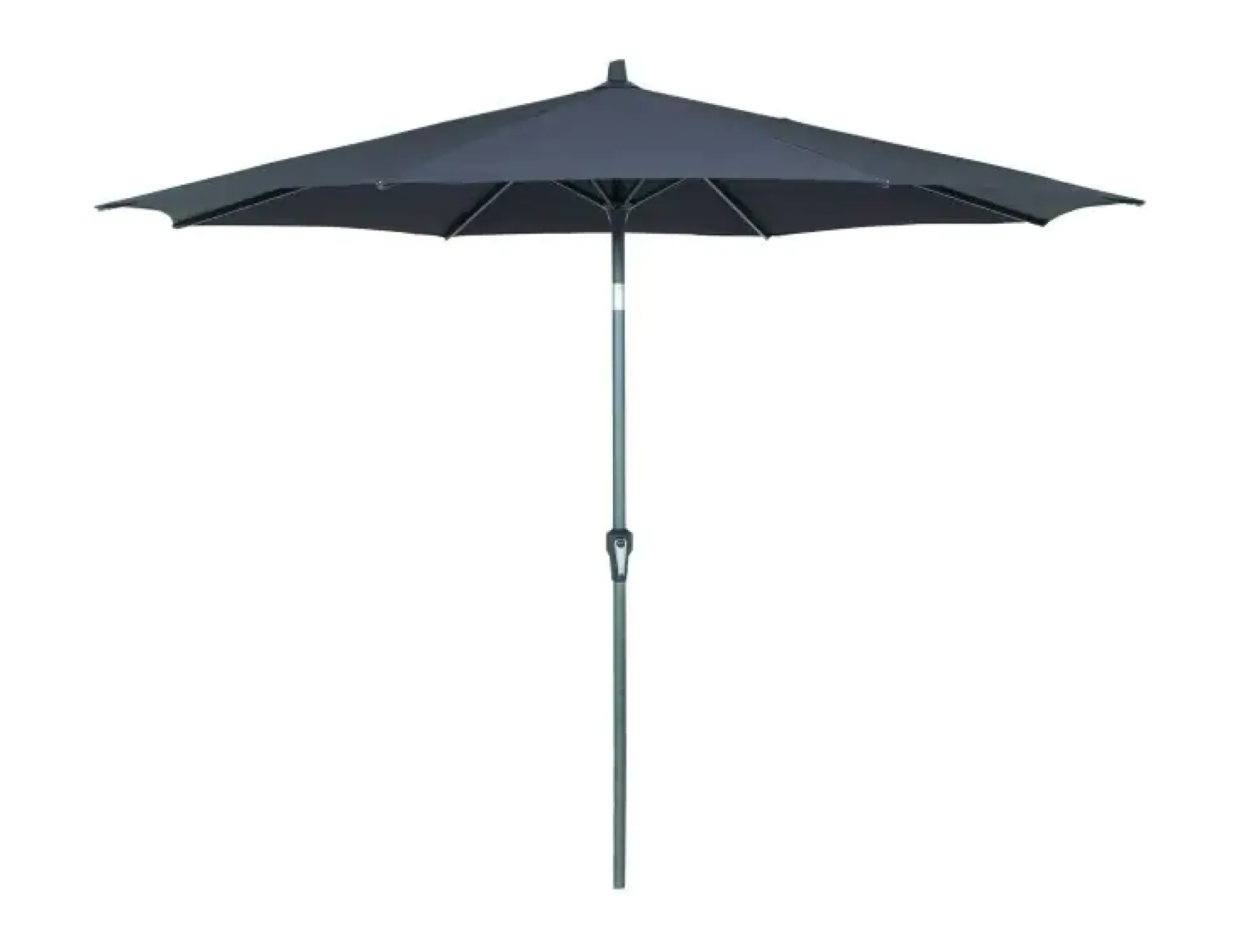Siena Garden Mittelstockschirm Avio anthrazit Ø 300 cm
