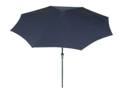 Siena Garden Mittelstockschirm Avio anthrazit Ø 300 cm