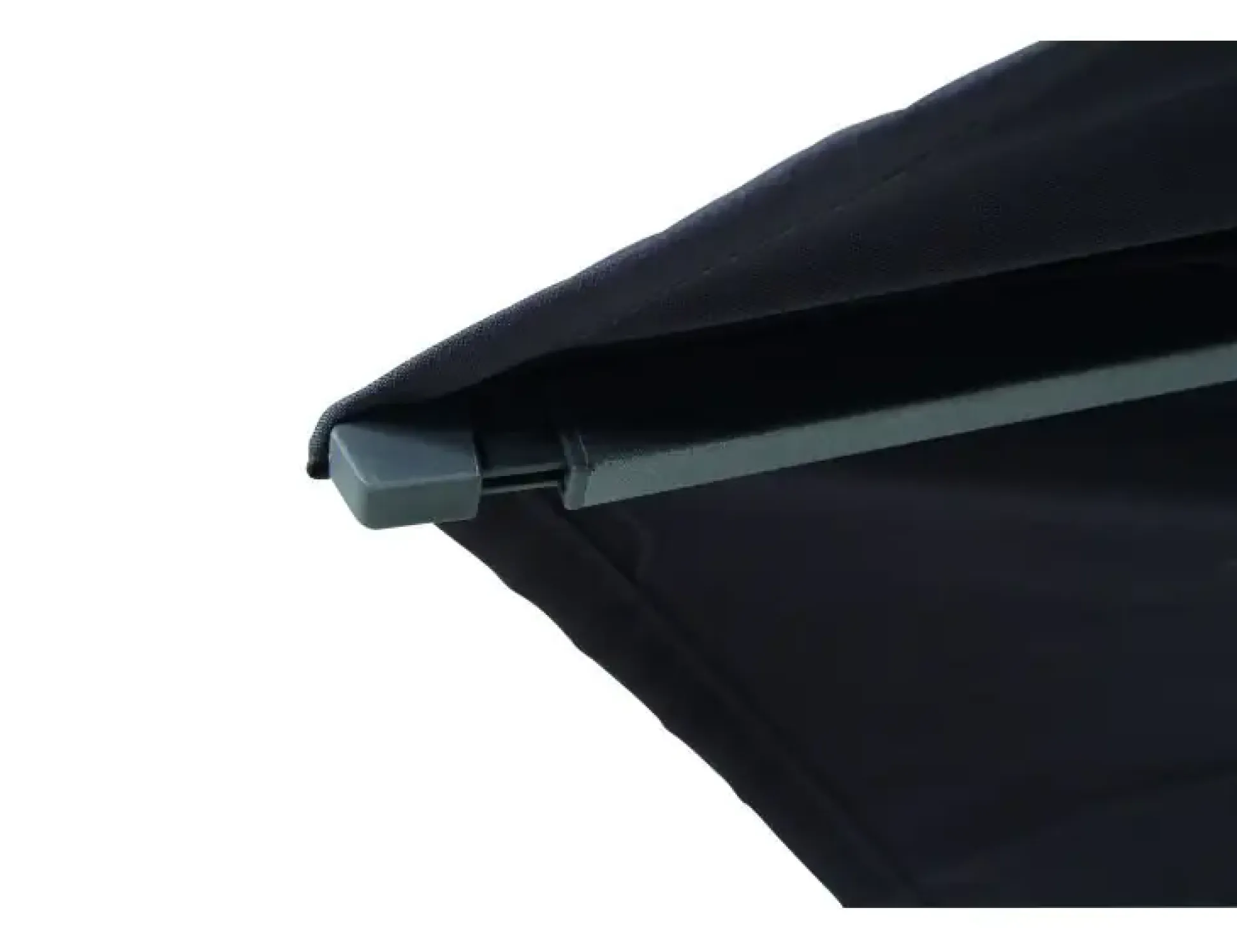 Siena Garden Mittelstockschirm Avio anthrazit Ø 300 cm
