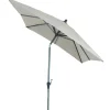 Siena Garden Mittelstockschirm Avio taupe 300 x 200 cm
