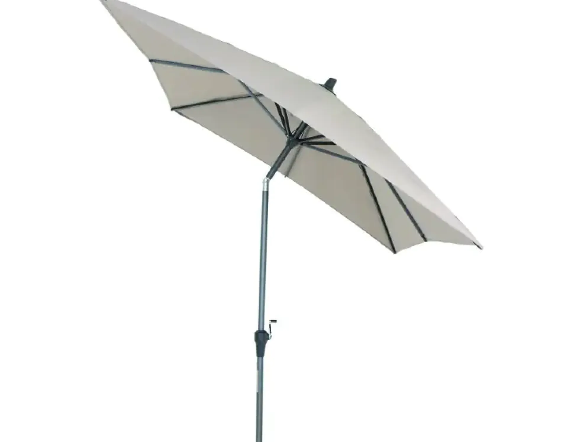Siena Garden Mittelstockschirm Avio taupe 300 x 200 cm