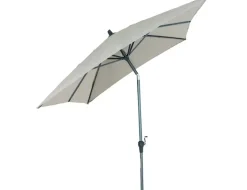 Siena Garden Mittelstockschirm Avio taupe 300 x 200 cm