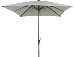 Siena Garden Mittelstockschirm Avio taupe 300 x 200 cm