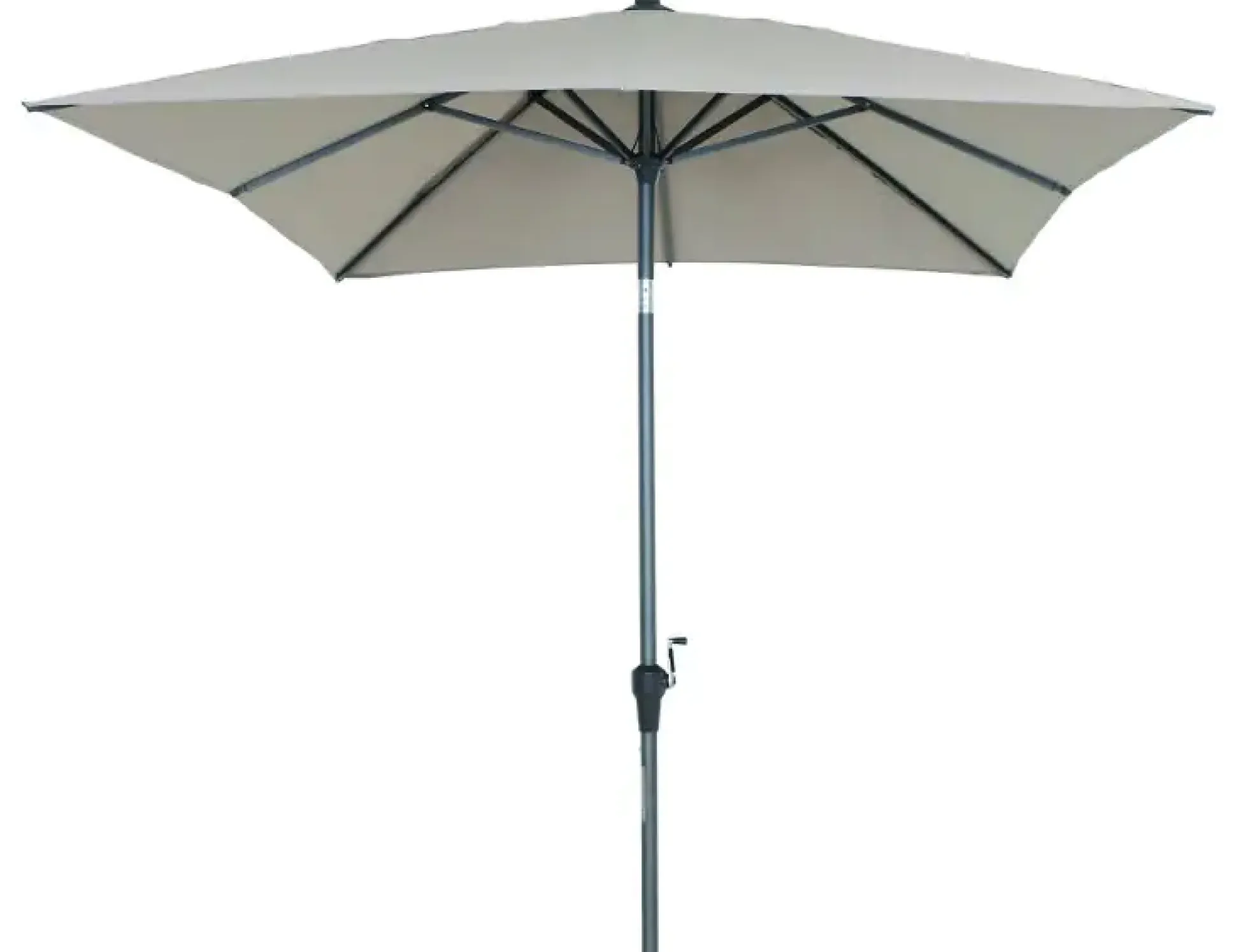 Siena Garden Mittelstockschirm Avio taupe 300 x 200 cm
