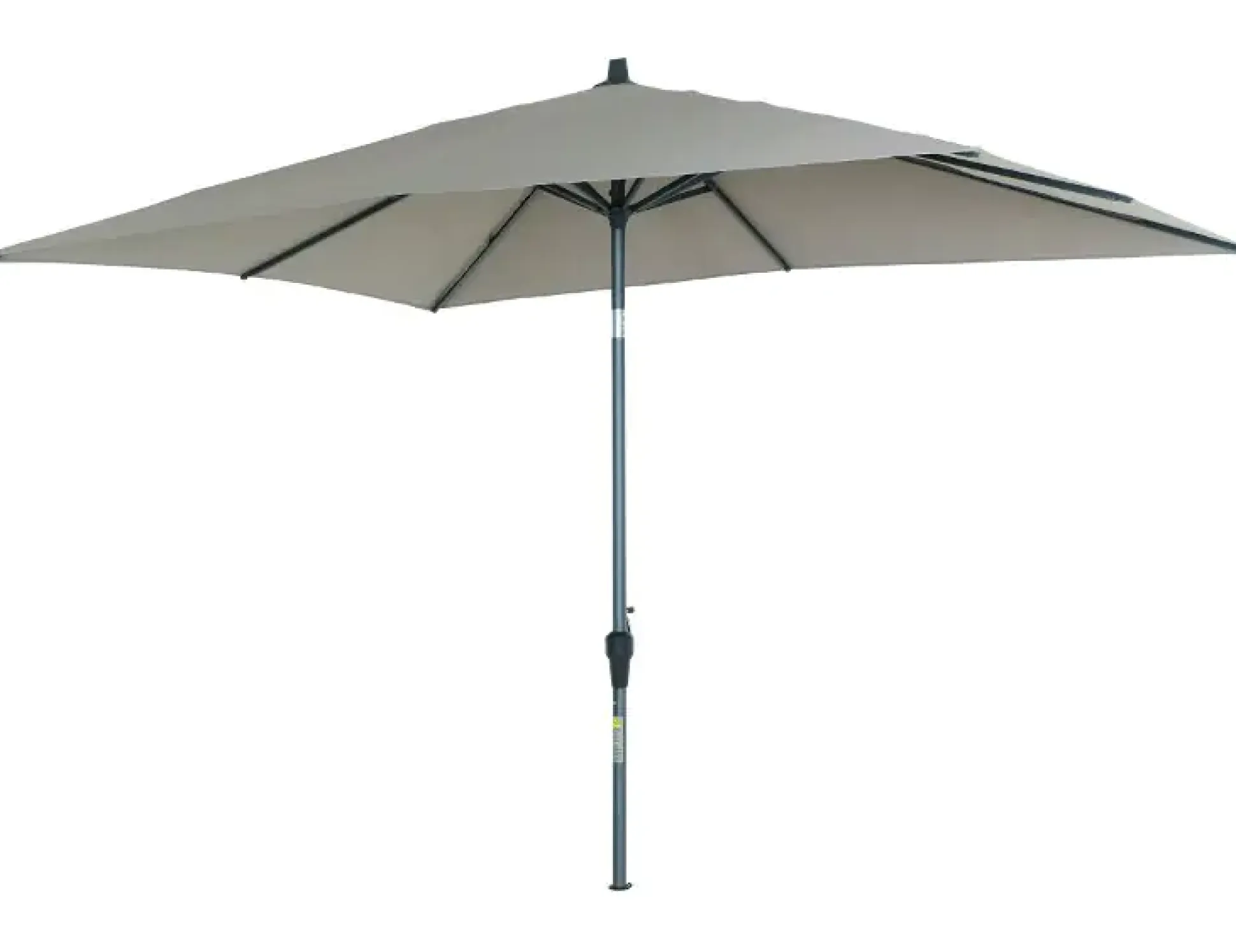 Siena Garden Mittelstockschirm Avio taupe 300 x 200 cm
