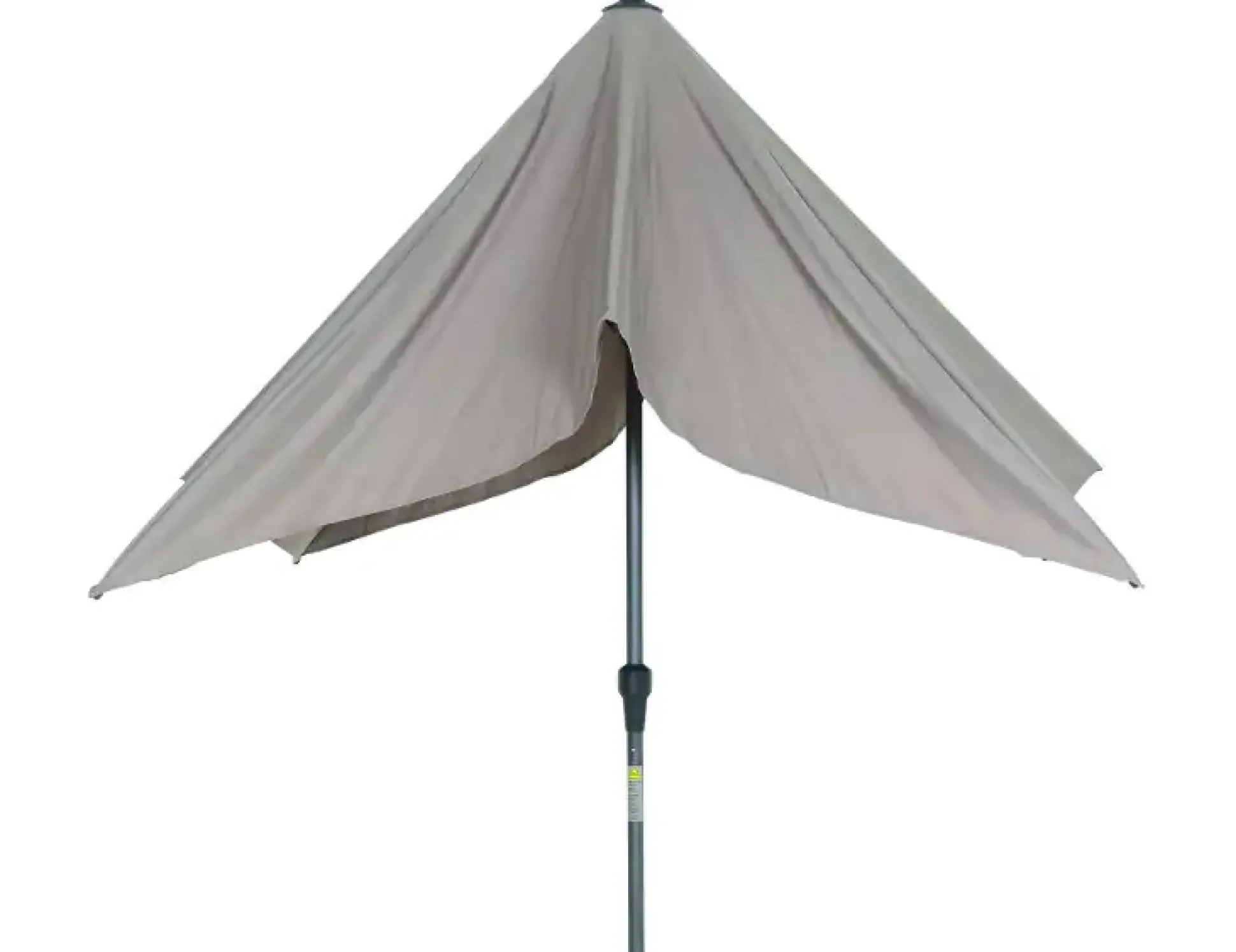 Siena Garden Mittelstockschirm Avio taupe 300 x 200 cm