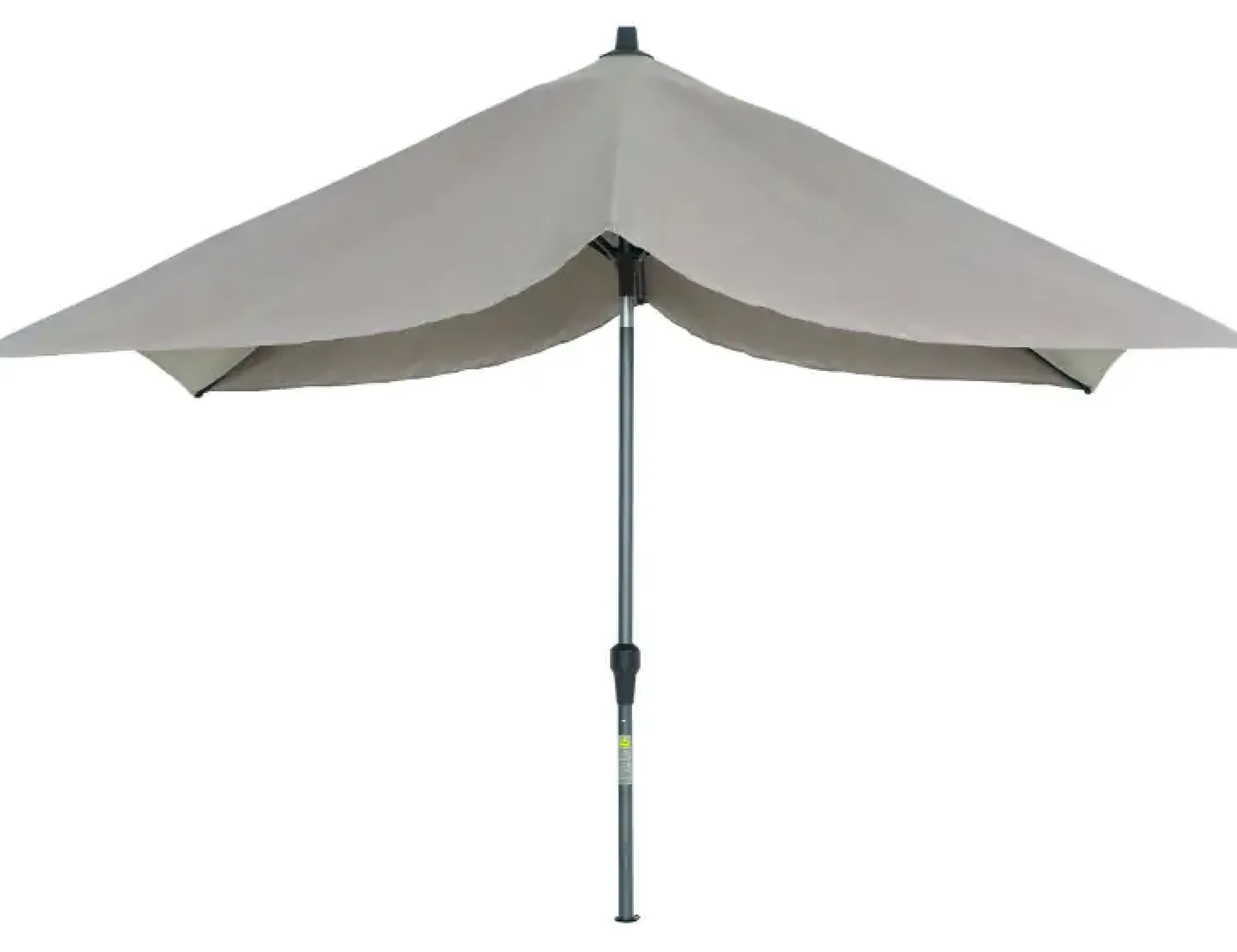 Siena Garden Mittelstockschirm Avio taupe 300 x 200 cm