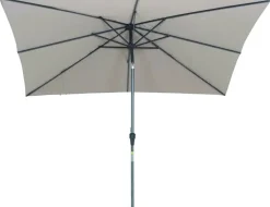 Siena Garden Mittelstockschirm Avio taupe 300 x 200 cm
