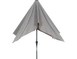 Siena Garden Mittelstockschirm Avio taupe 300 x 200 cm
