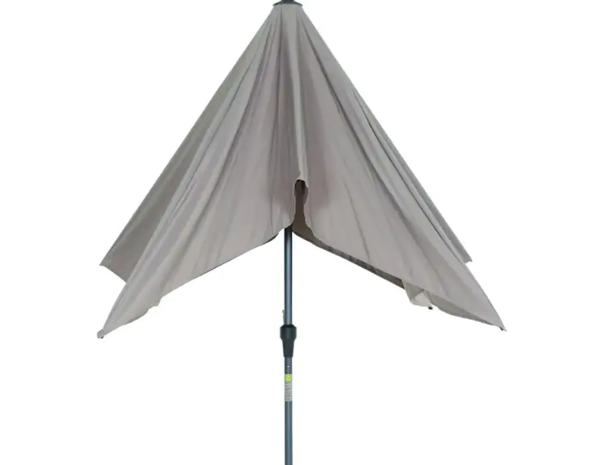 Siena Garden Mittelstockschirm Avio taupe 300 x 200 cm