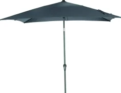 Siena Garden Mittelstockschirm Avio anthrazit, 250 x 250 cm