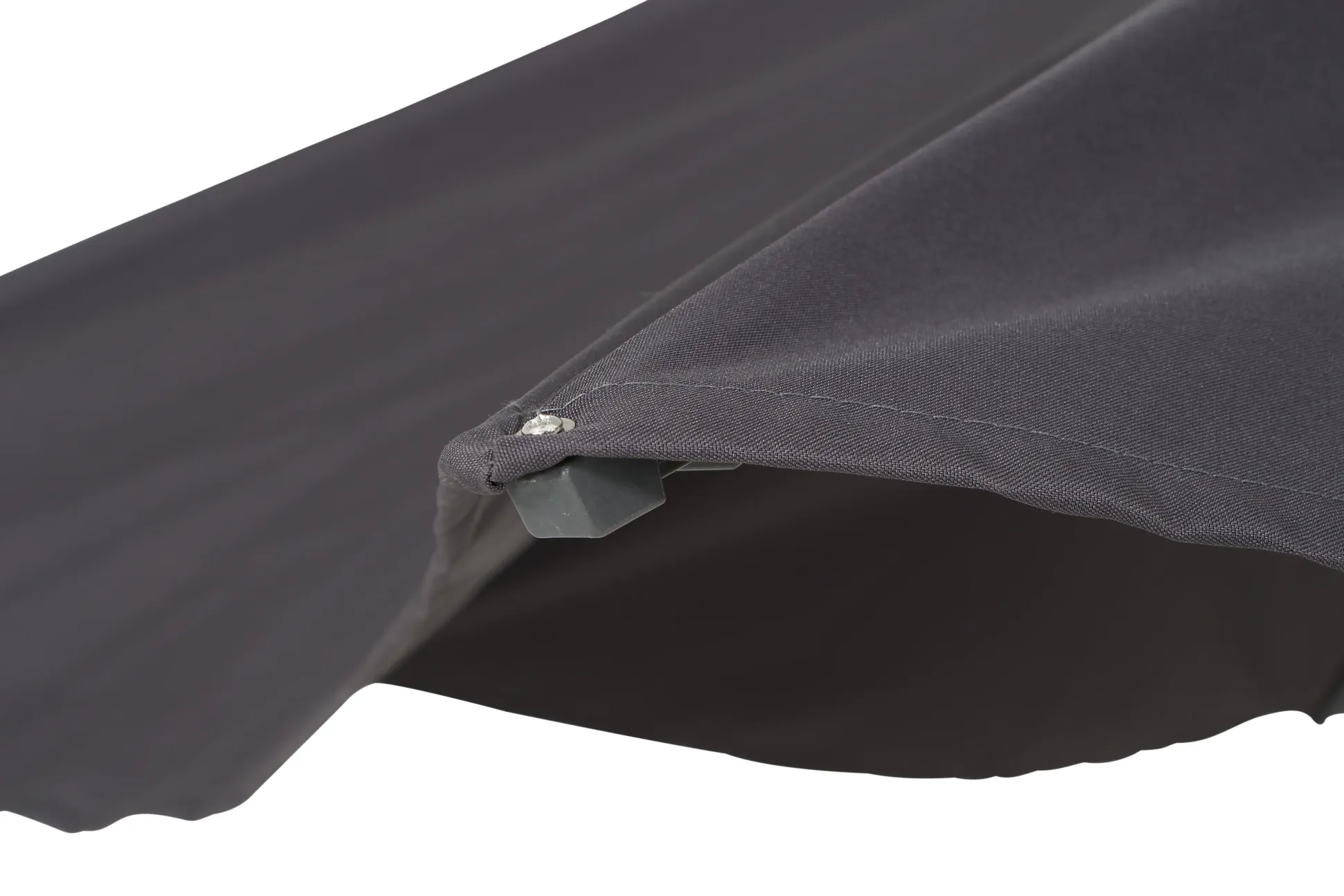 Siena Garden Mittelstockschirm Avio anthrazit, 250 x 250 cm