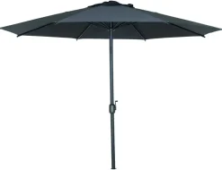 Siena Garden Mittelstockschirm Isa anthrazit Ø 300 cm