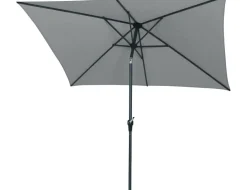 Siena Garden Mittelstockschirm Avio taupe 250 x 200 cm