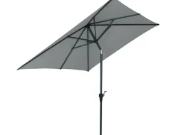 Siena Garden Mittelstockschirm Avio taupe 250 x 200 cm
