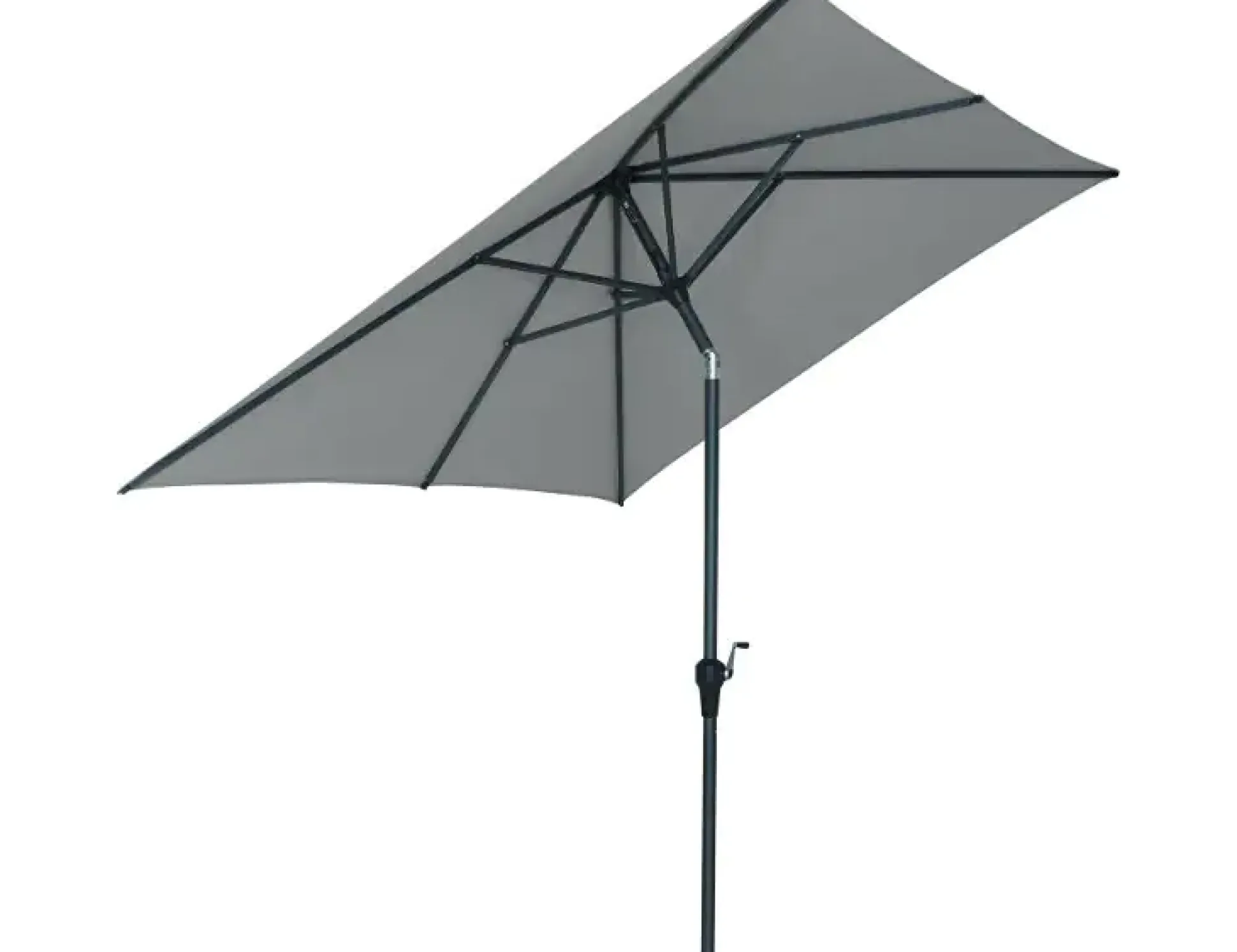 Siena Garden Mittelstockschirm Avio taupe 250 x 200 cm