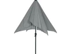 Siena Garden Mittelstockschirm Avio taupe 250 x 200 cm