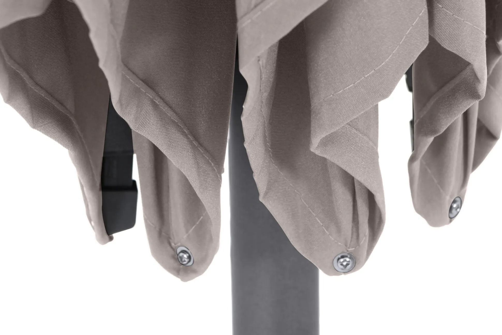 Siena Garden Mittelstockschirm Avio taupe, 250 x 250 cm