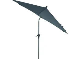 Siena Garden Mittelstockschirm Avio anthrazit Ø 250 cm