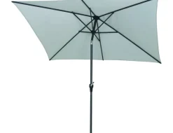 Siena Garden Mittelstockschirm Avio grau 250 x 200 cm