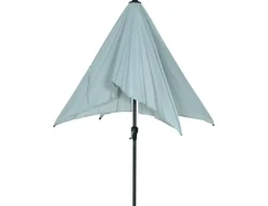 Siena Garden Mittelstockschirm Avio grau 250 x 200 cm