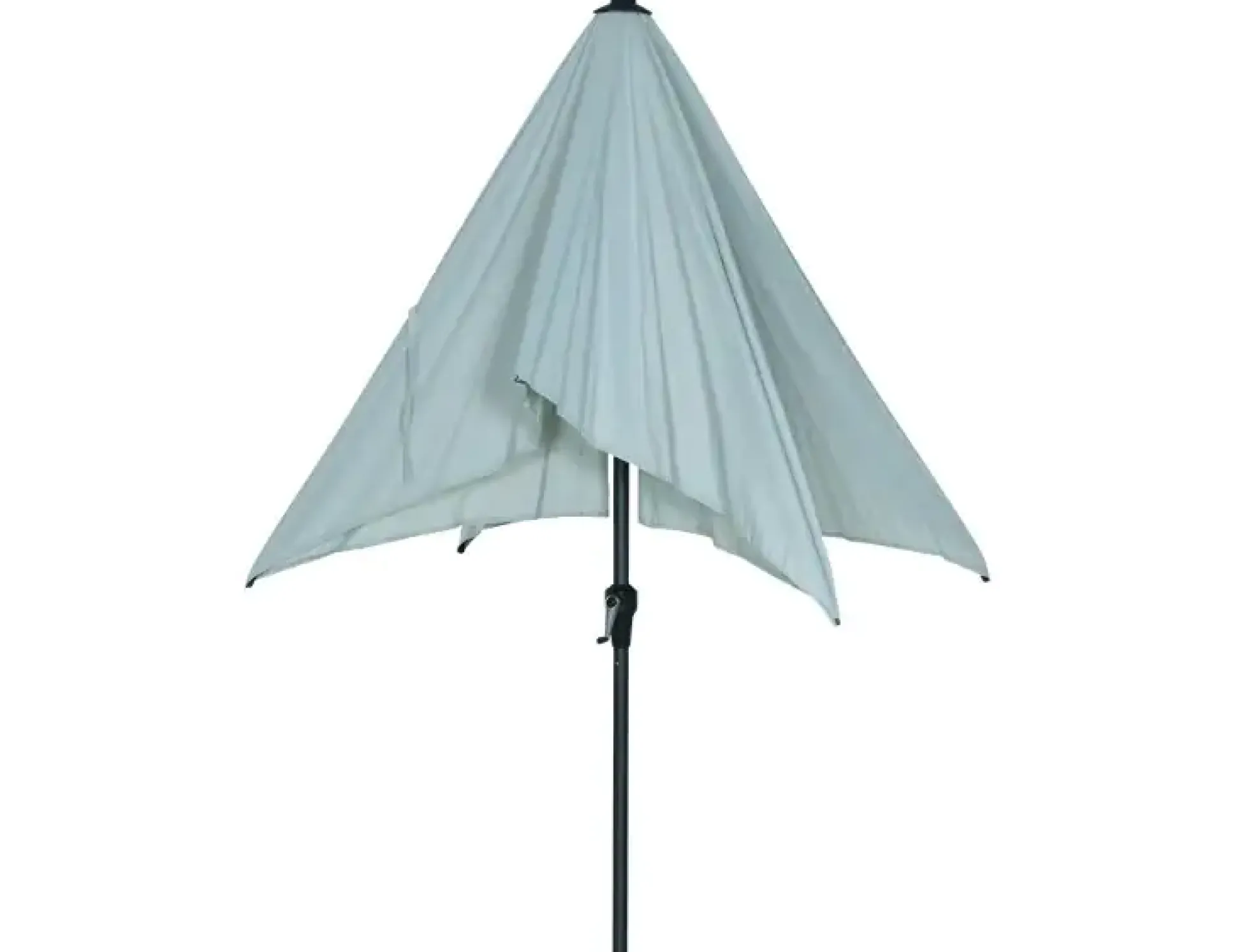 Siena Garden Mittelstockschirm Avio grau 250 x 200 cm