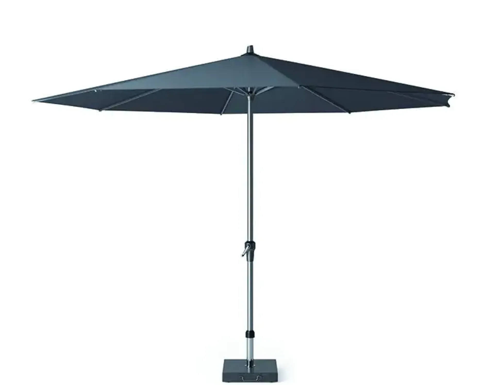 Siena Garden Mittelstockschirm Avio anthrazit, Ø 350 cm