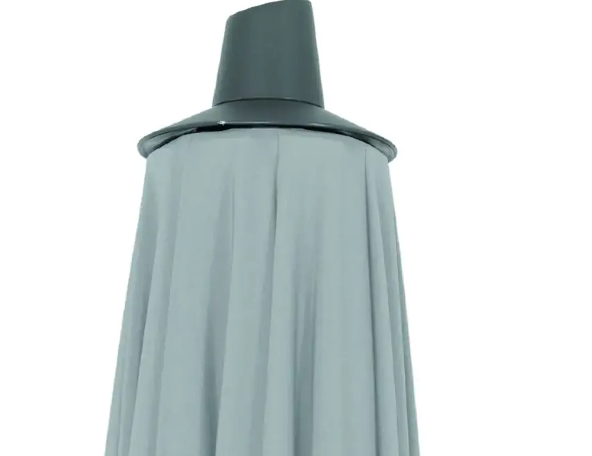 Siena Garden Mittelstockschirm Avio grau Ø 300 cm