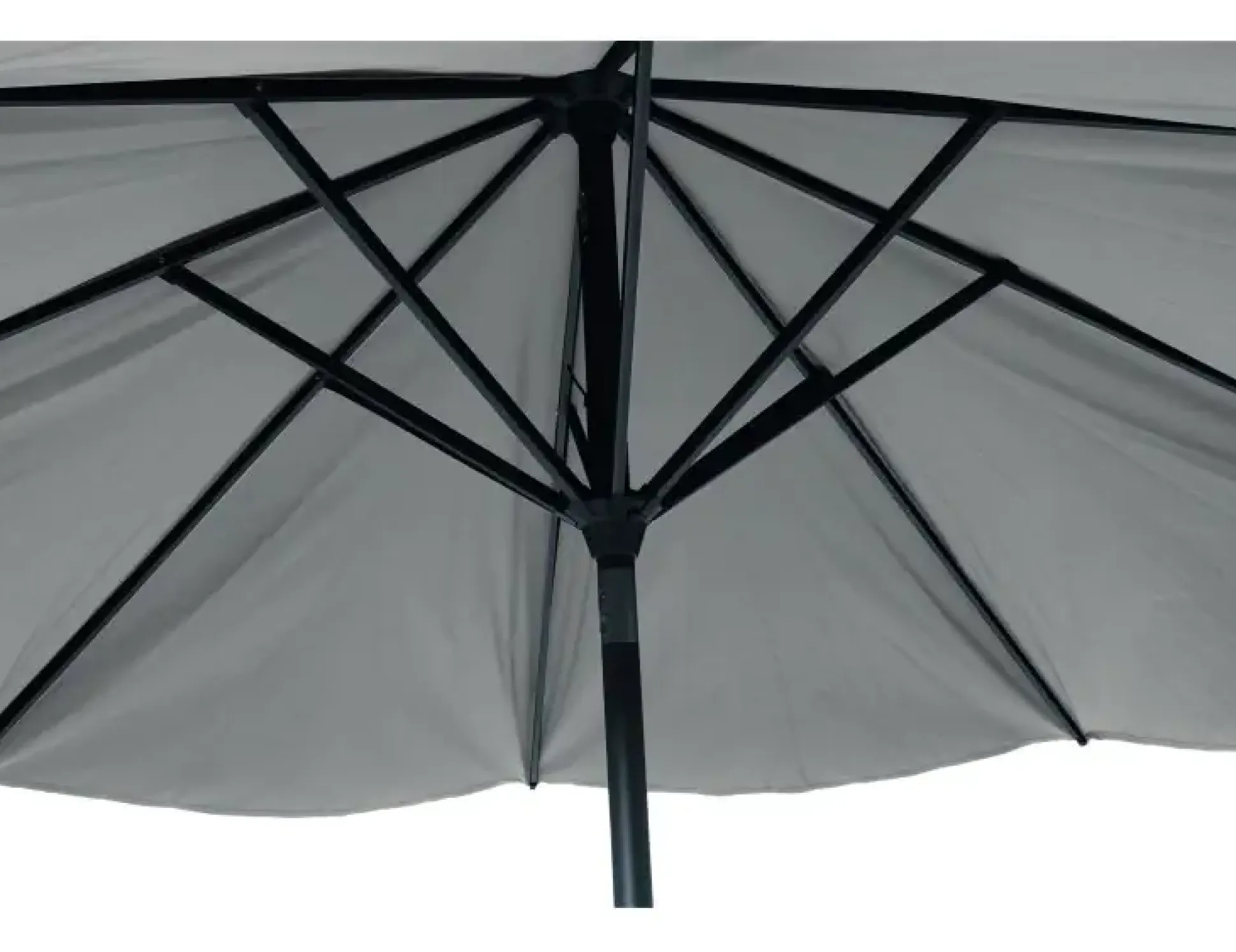 Siena Garden Mittelstockschirm Avio taupe Ø 300 cm