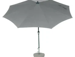 Siena Garden Mittelstockschirm Avio taupe Ø 300 cm
