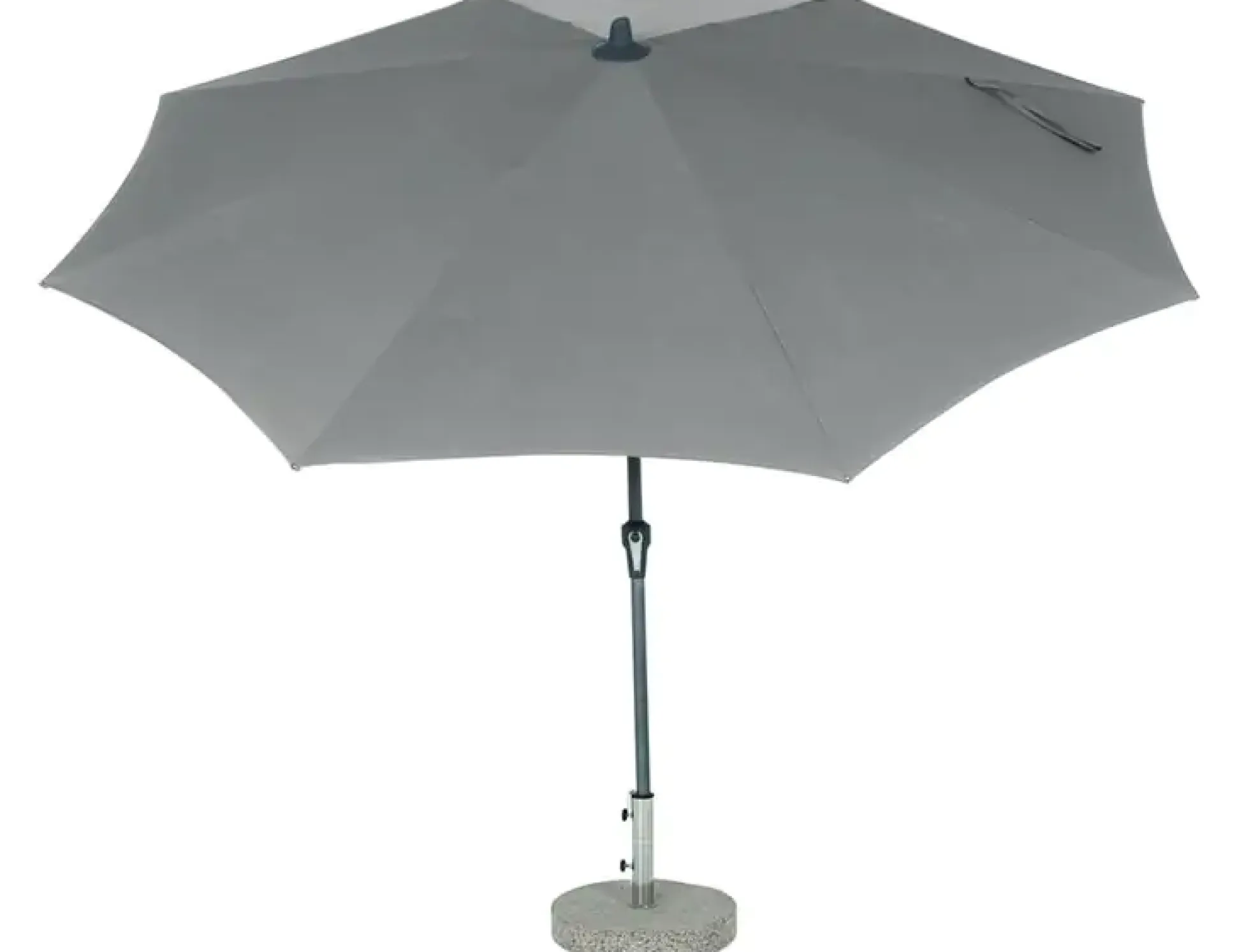 Siena Garden Mittelstockschirm Avio taupe Ø 300 cm