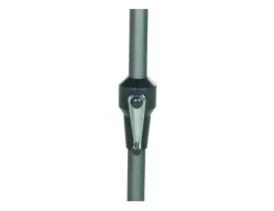 Siena Garden Mittelstockschirm Avio grau Ø 350 cm