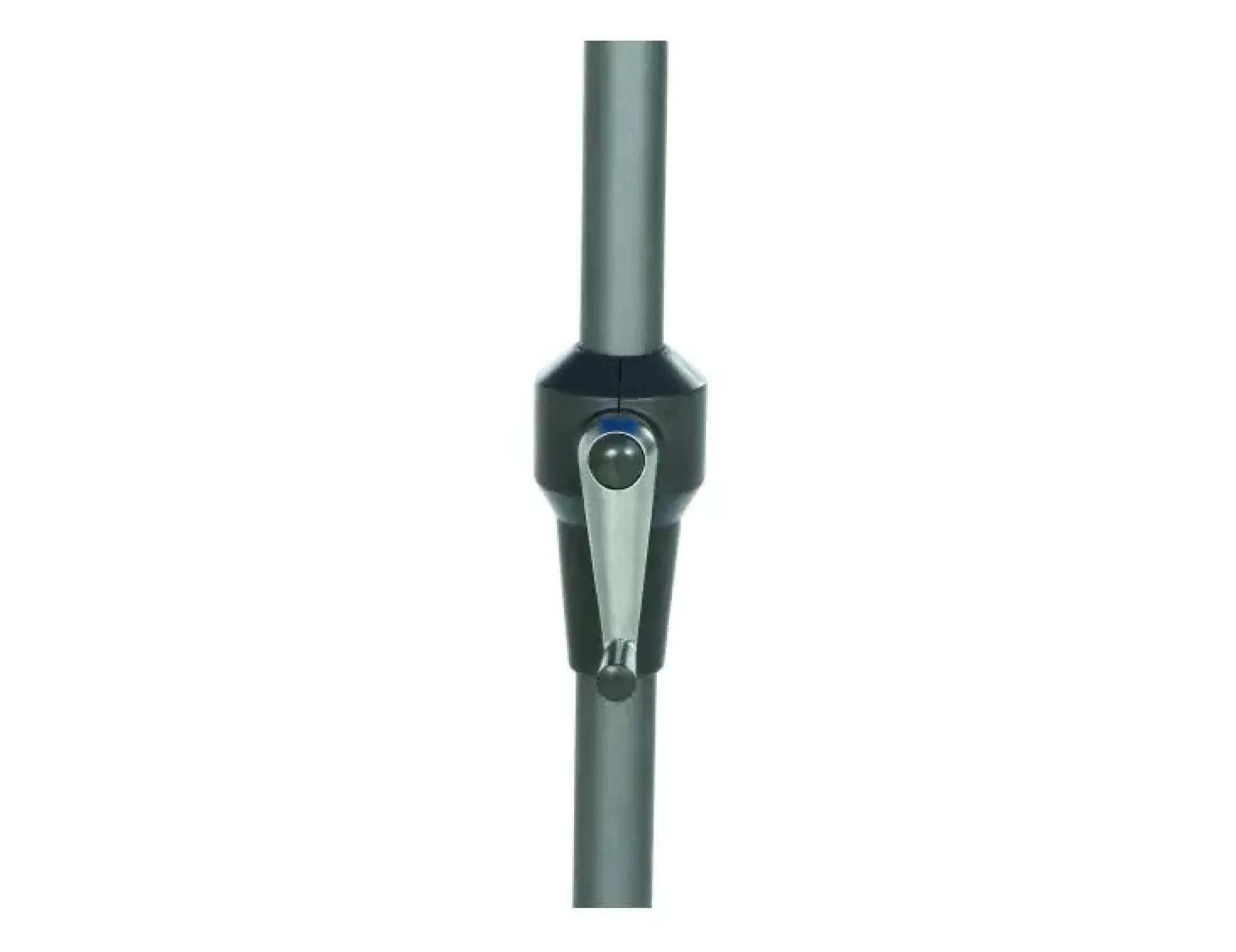 Siena Garden Mittelstockschirm Avio grau Ø 350 cm