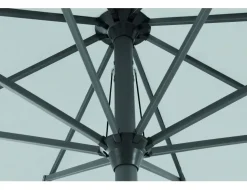 Siena Garden Mittelstockschirm Avio grau Ø 350 cm