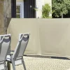 Siena Garden Sichtschutz Ben 150x280 cm taupe Gestell aus Stahl,Polyester