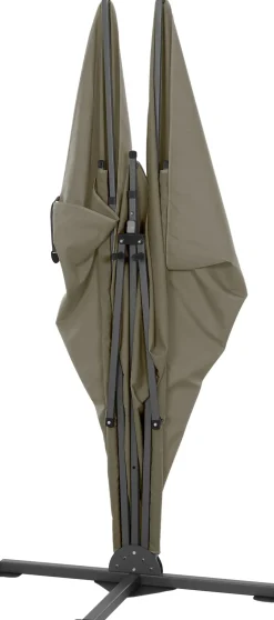 Siena Garden Sichtschutz Ben 150x280 cm taupe Gestell aus Stahl,Polyester