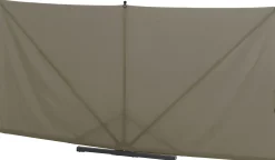 Siena Garden Sichtschutz Ben 150x280 cm taupe Gestell aus Stahl,Polyester