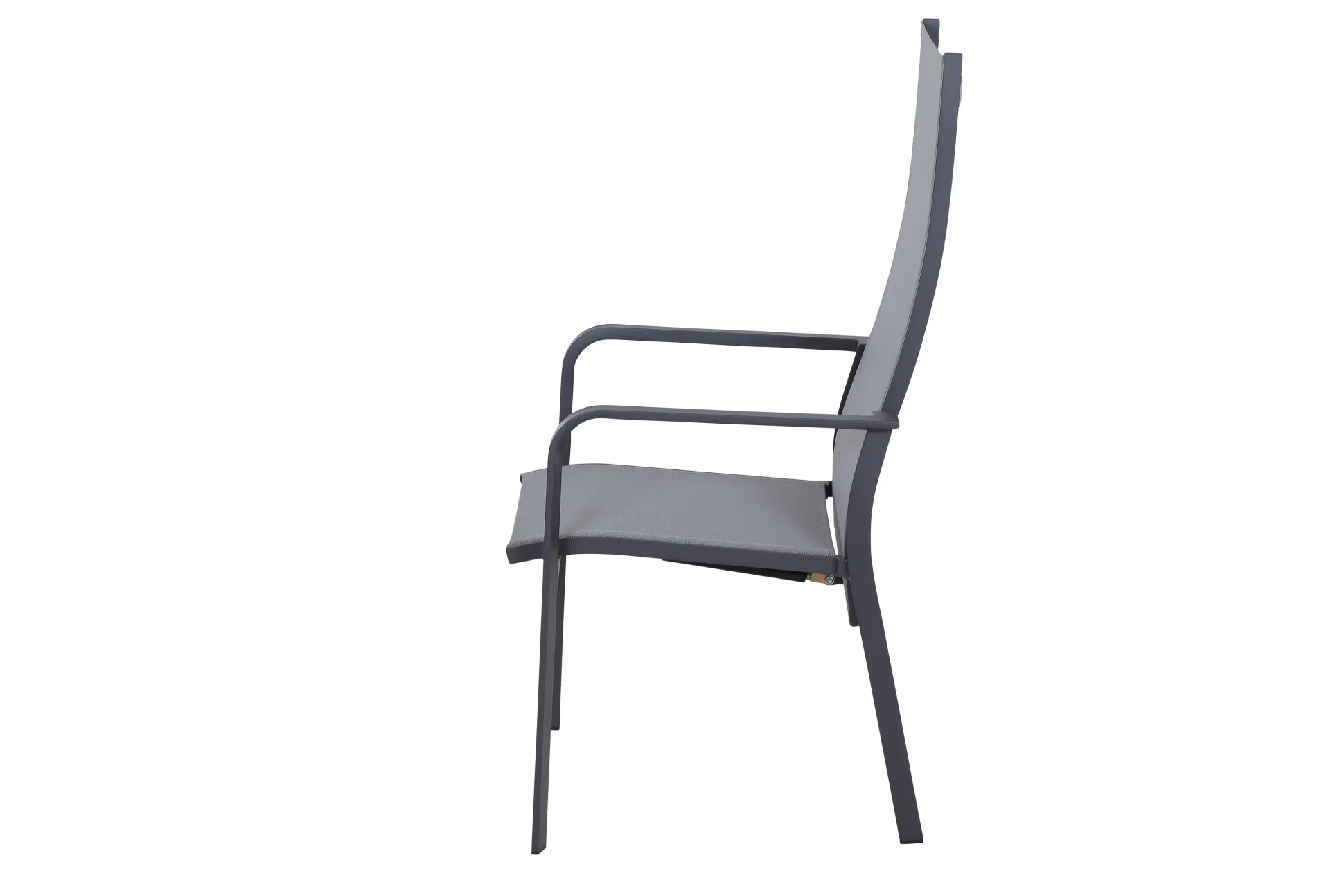 Siena Garden Stapelstuhl Aluminium Carlton dunkelgrau