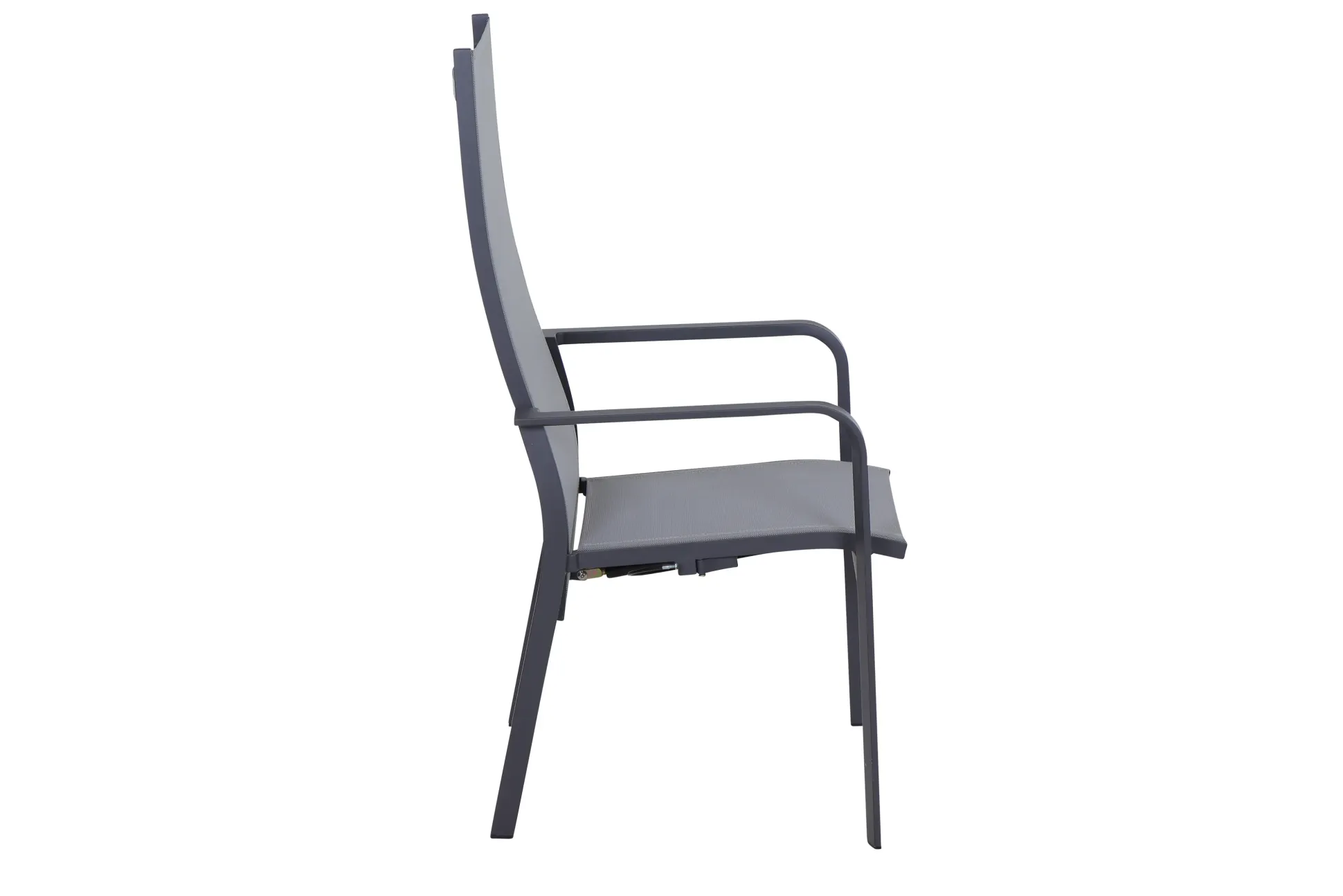 Siena Garden Stapelstuhl Aluminium Carlton dunkelgrau