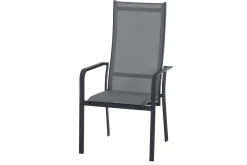 Siena Garden Stapelstuhl Aluminium Carlton dunkelgrau