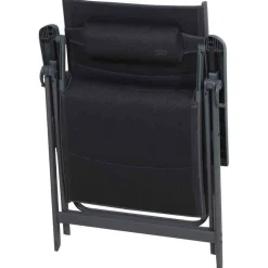 Siena Garden Camping Relaxstuhl Premium anthrazit