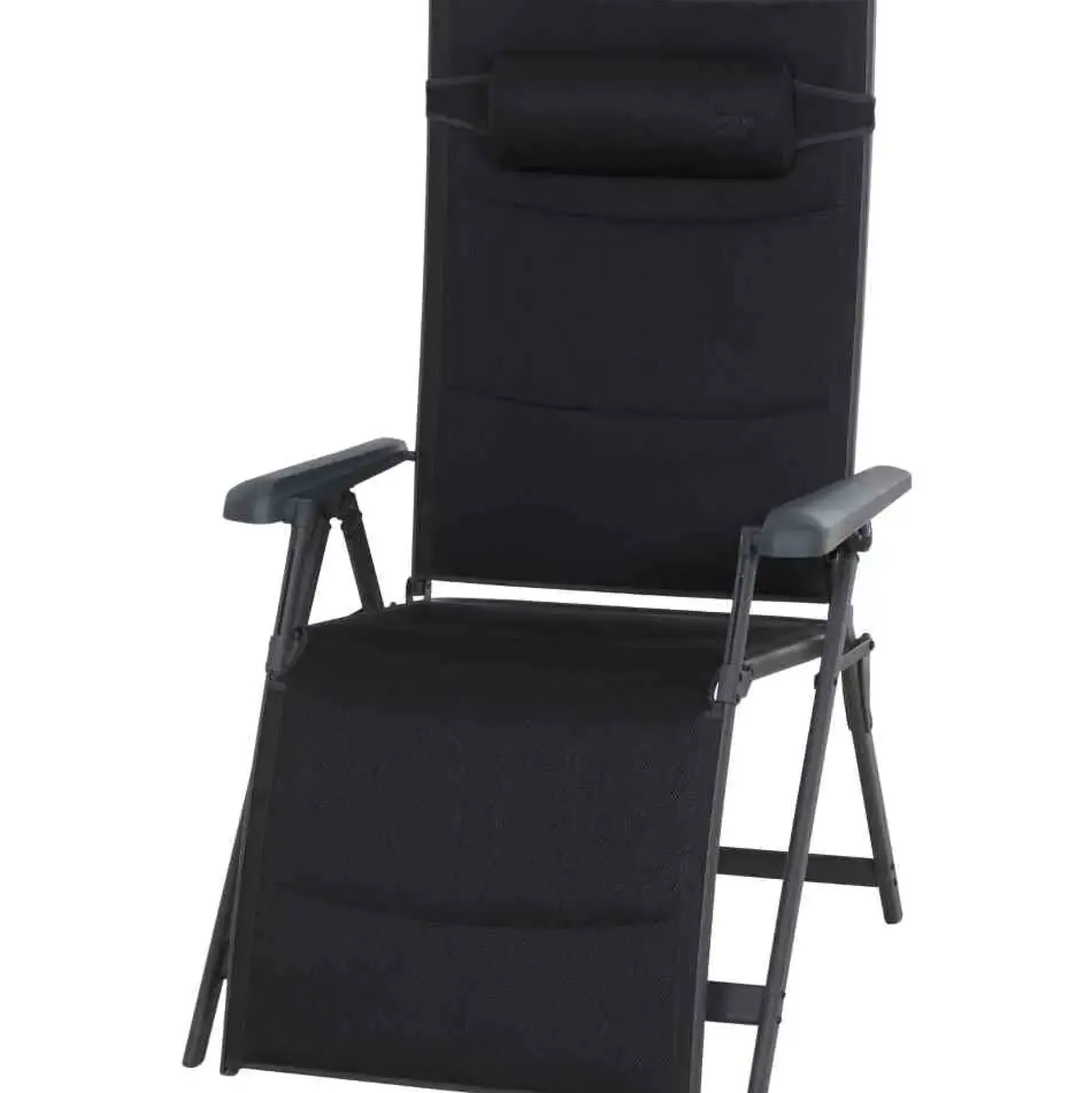 Siena Garden Camping Relaxstuhl Premium anthrazit