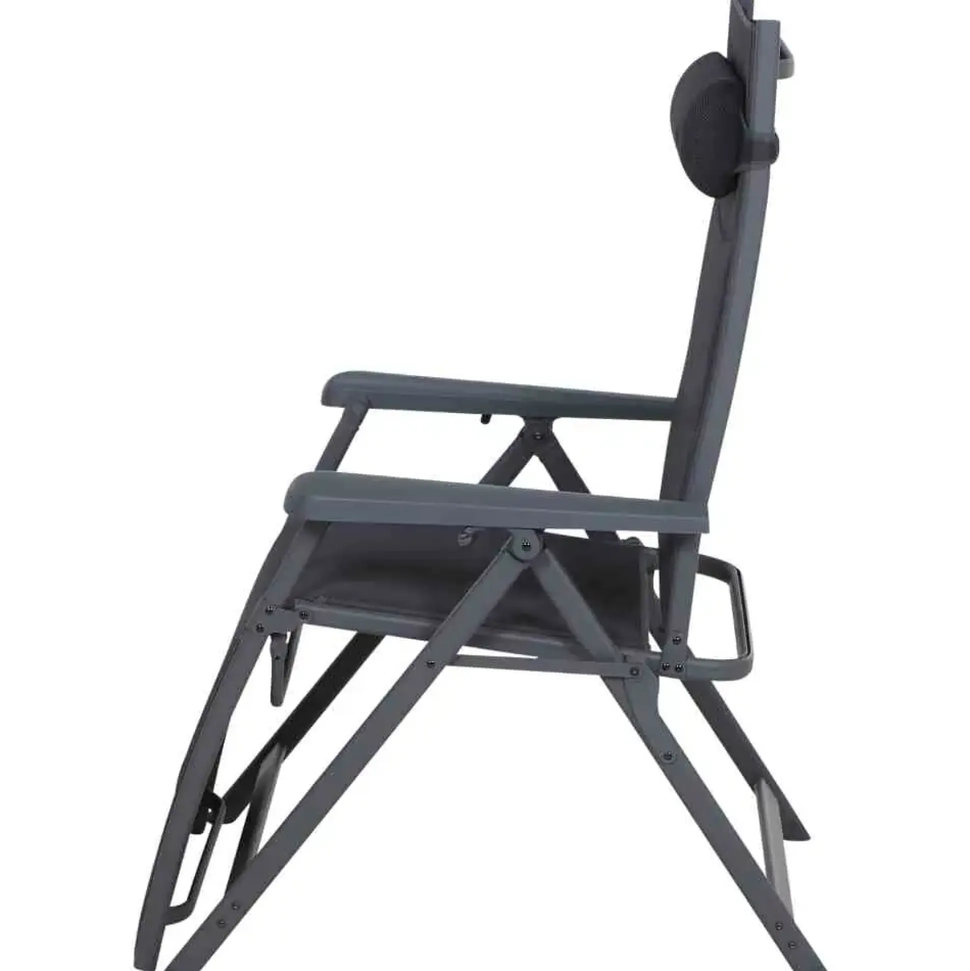 Siena Garden Camping Relaxstuhl Premium anthrazit