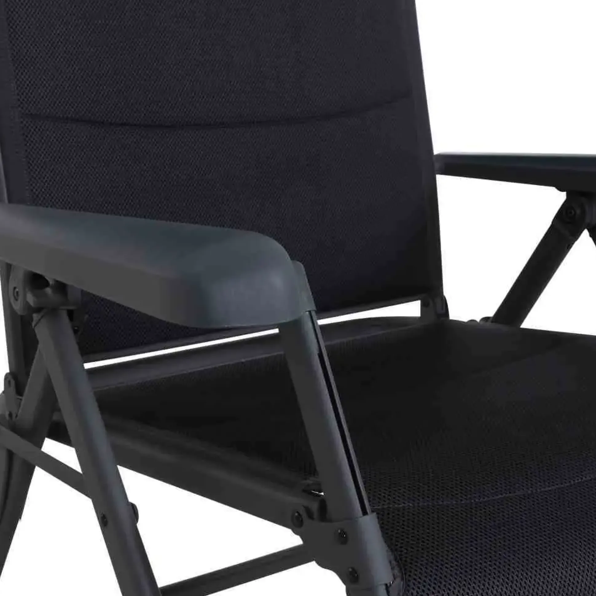 Siena Garden Camping Relaxstuhl Premium anthrazit