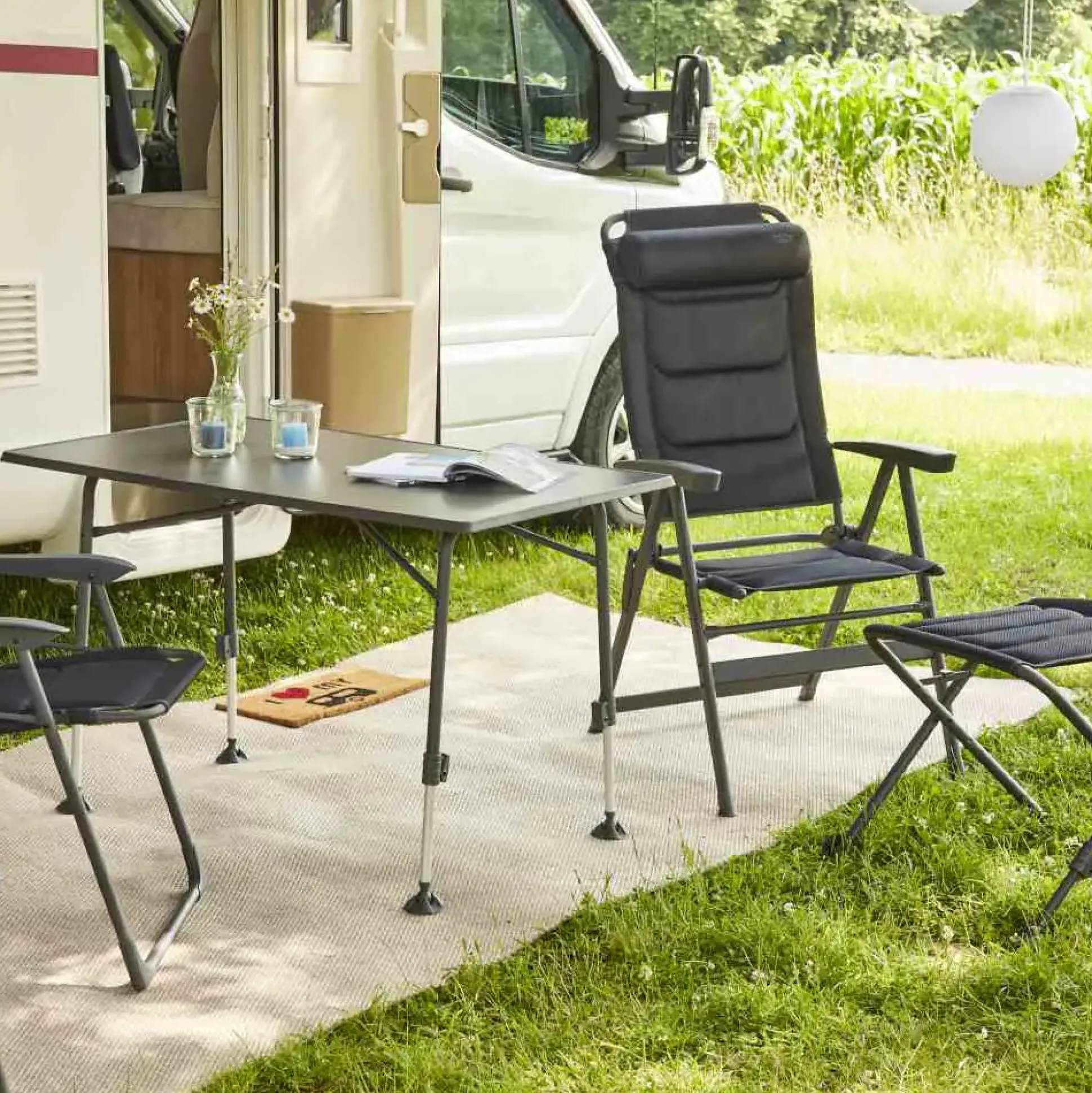 Siena Garden Campingtisch XL Premium 115 x 70 cm
