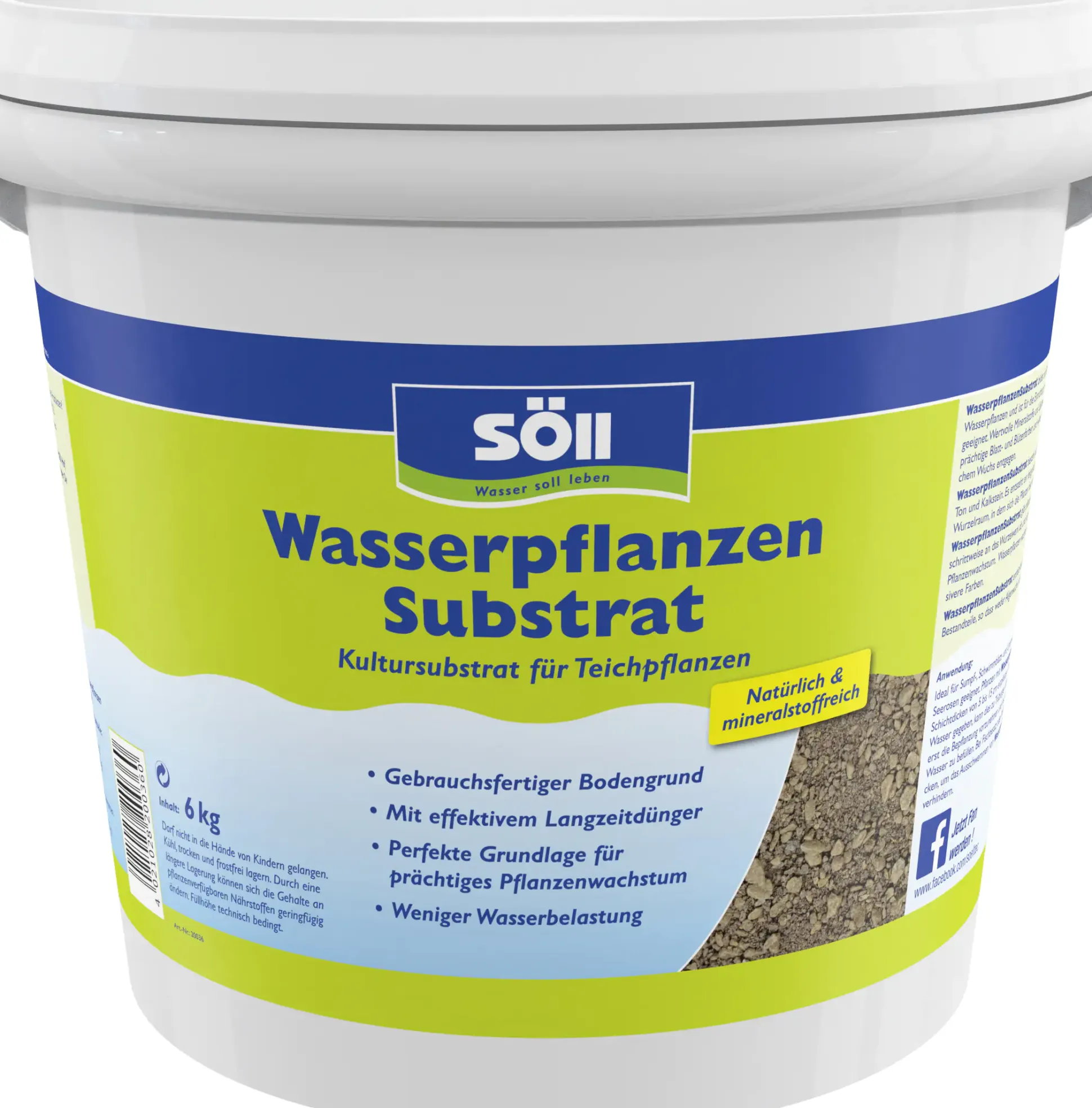 Söll WasserpflanzenSubstrat 6 kg