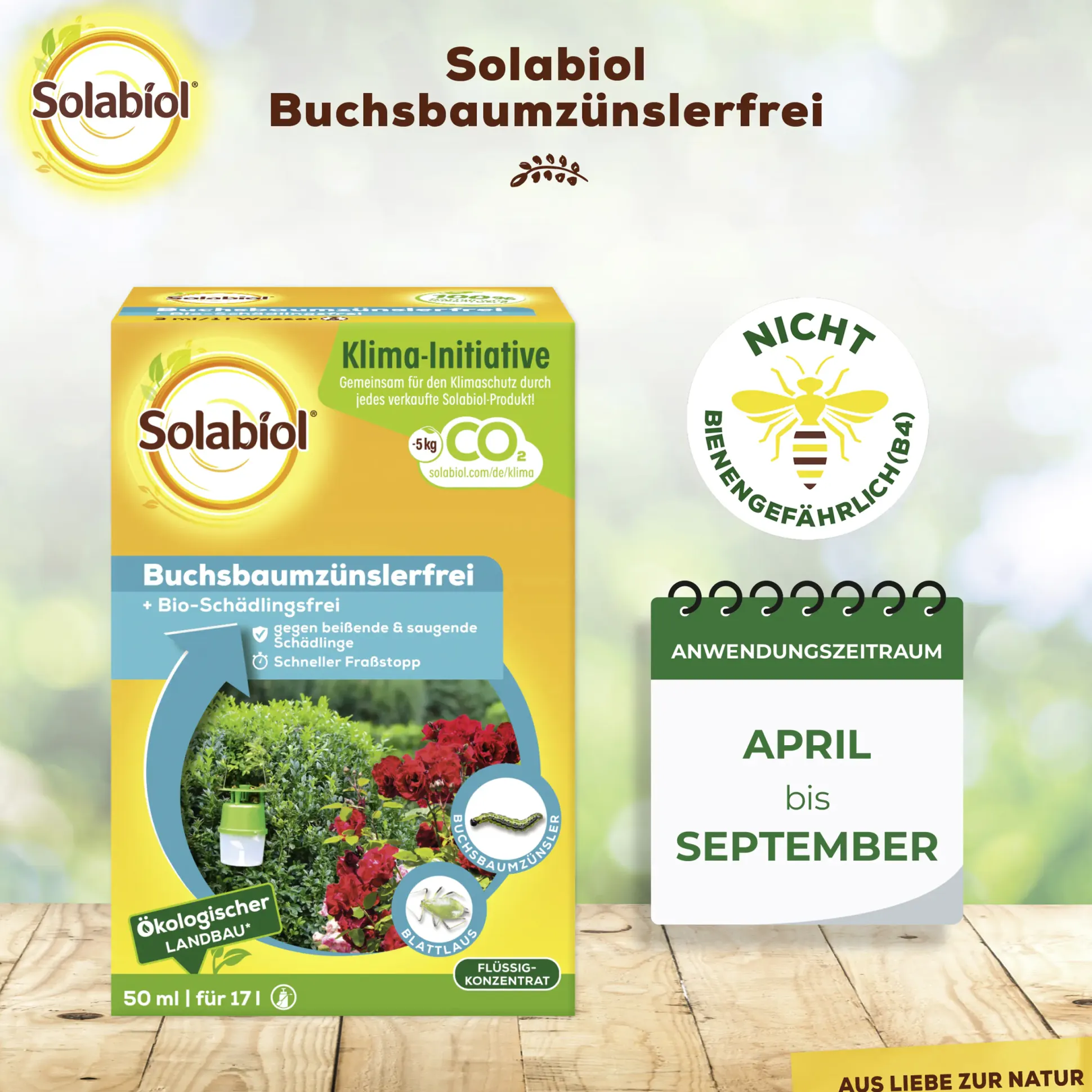 Solabiol Buchsbaumzünslerfrei 50 ml